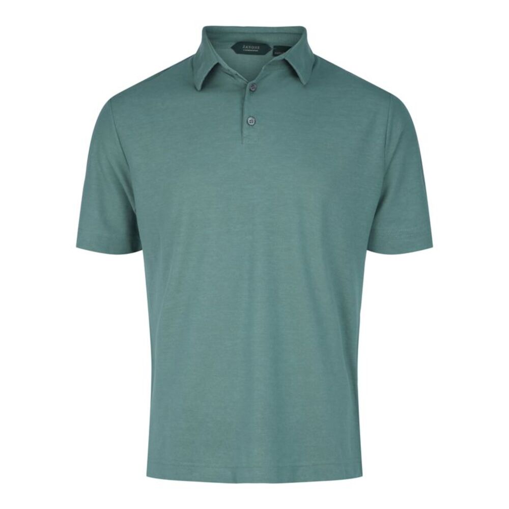 Slowear Zanone Slim-Fit Polo Shirt Green Mens